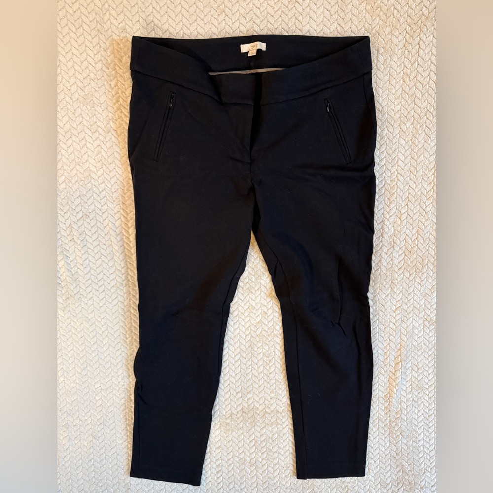 LOFT Classic Black Trousers